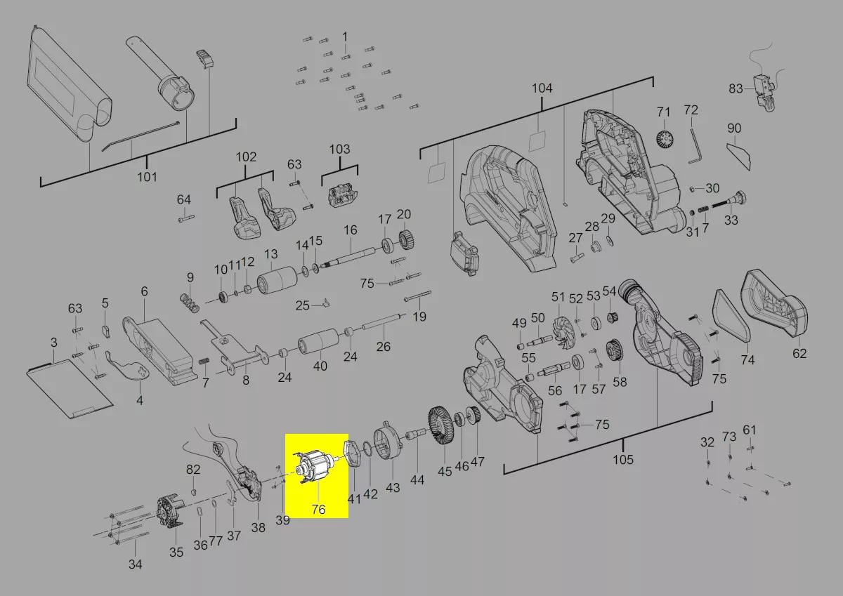 Moteur réf. 4931465152 AEG